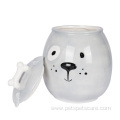 Pet Food Storage Container Ceramic Treat Jar